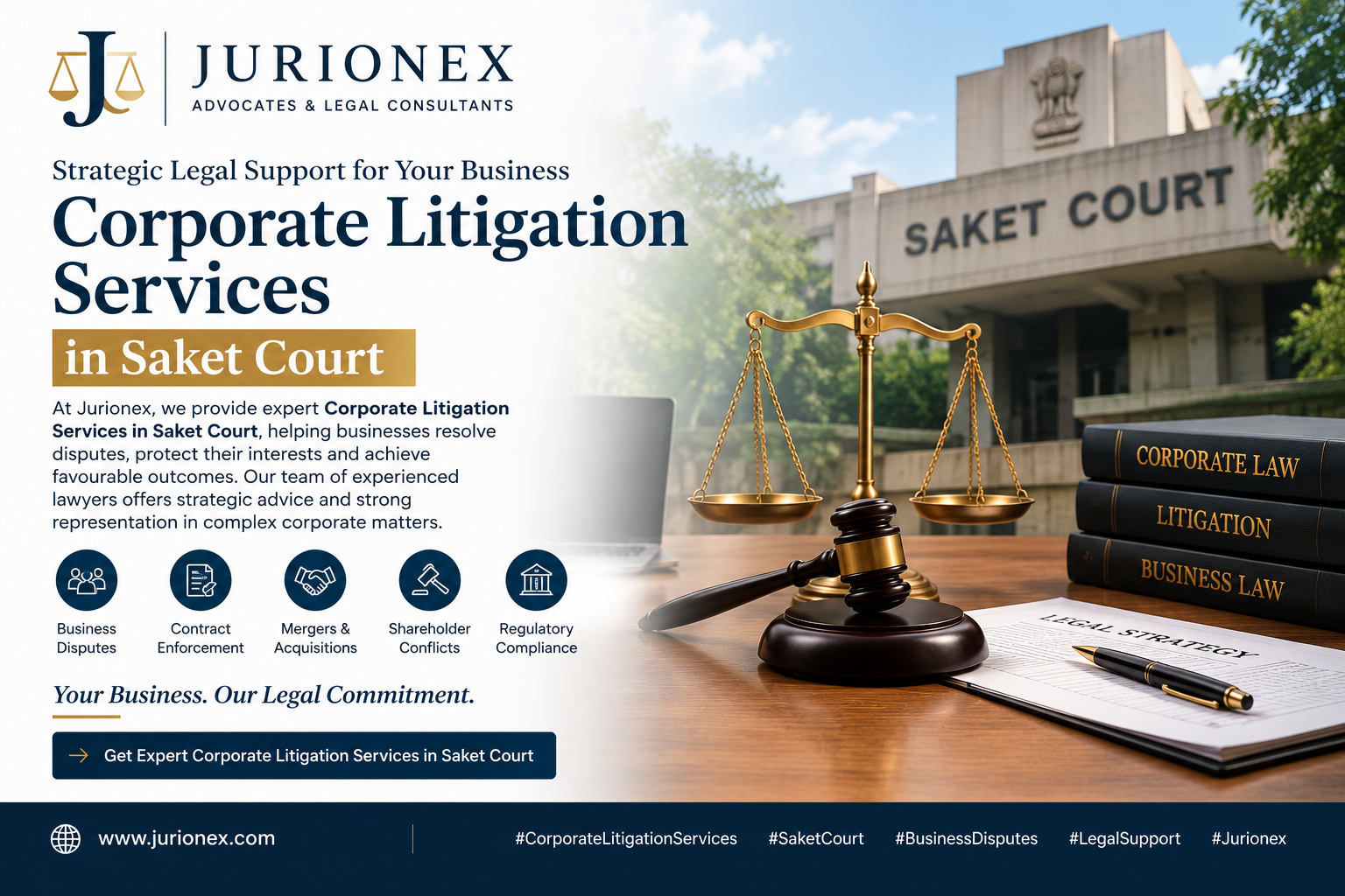 Corporate Litigation Services in Saket Court